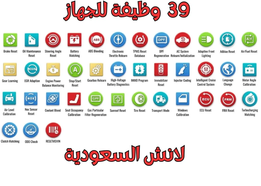 جهاز فحص أعطال السيارات Launch X-431 PRO3 LINK