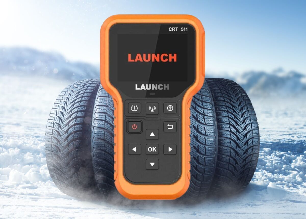 فحص وبرمجة حساس الإطارات Launch CRT511 TPMS