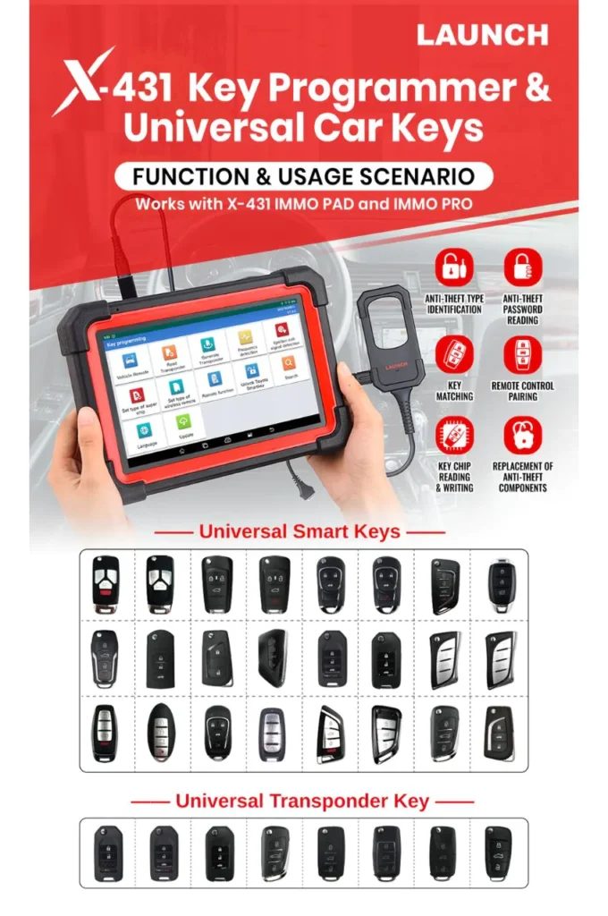 جهاز برمجة مفاتيح السيارات