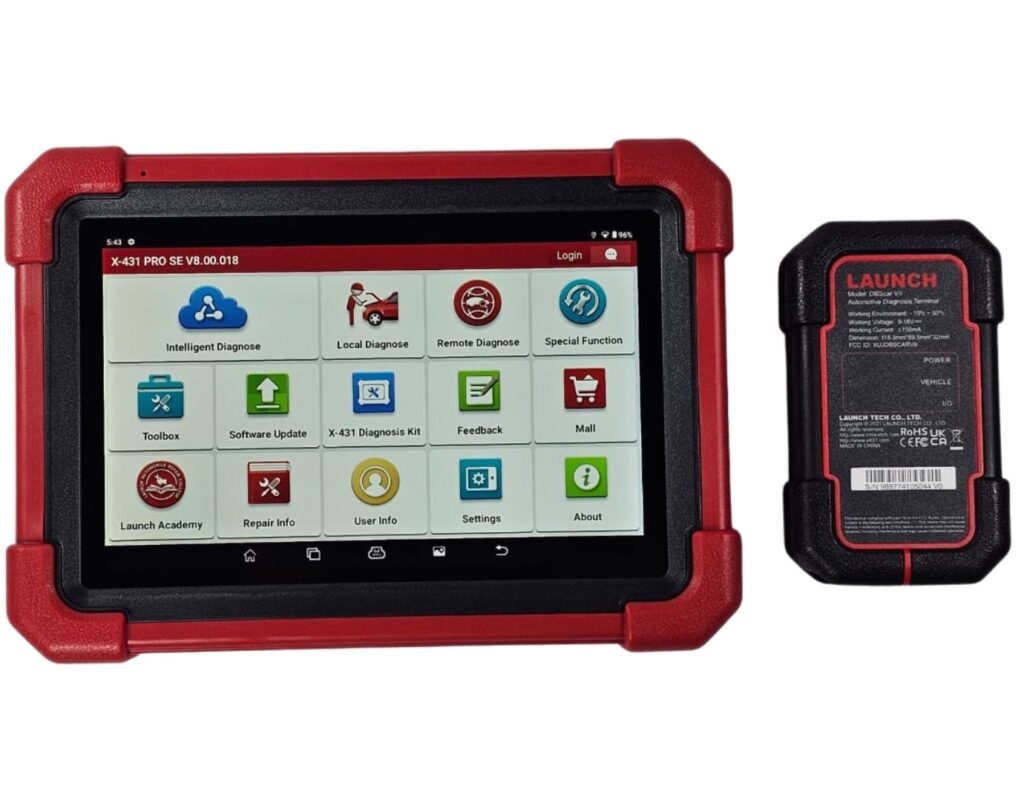 أفضل جهاز لانش لفحص السيارات: مقارنة شاملة وأسعار أجهزة LAUNCH أفضل جهاز فحص سيارات لانش se