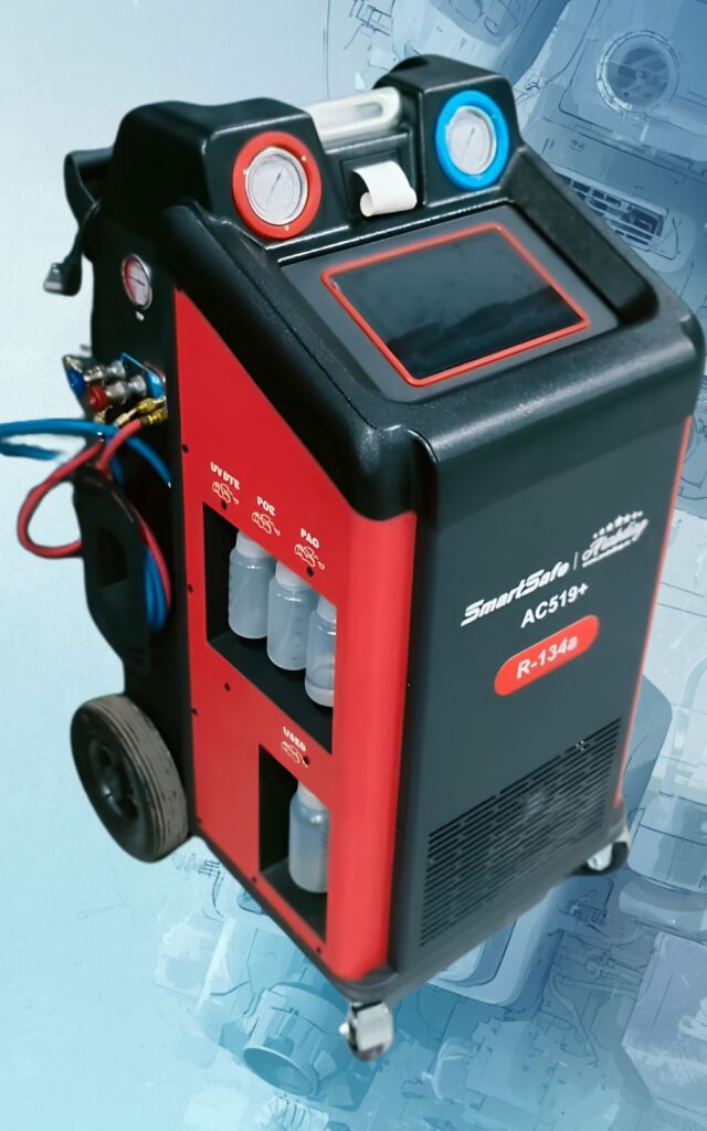 جهاز شحن وتغيير فريون السيارة AC519+